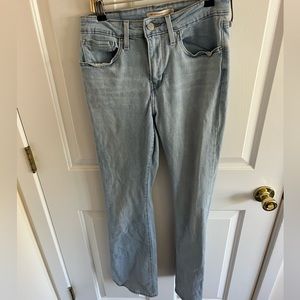 Levi boot cut jeans